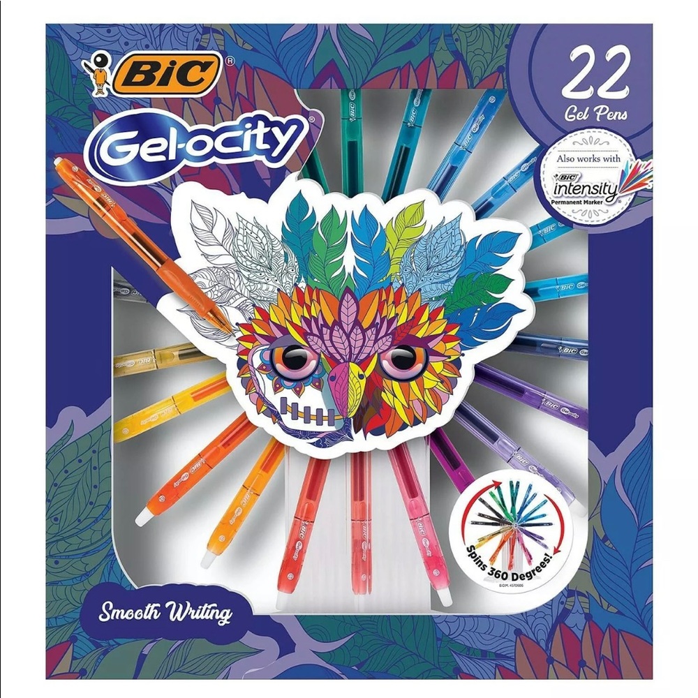 BIC Gelocity Gel Pens 22 Pcs
